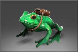 Auspicious Skip the Delivery Frog