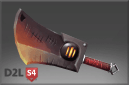 Inscribed Broiler's Cleaver