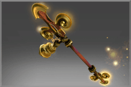 Inscribed Golden Staff of Gun-Yu
